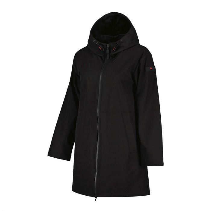 PEUTEREY PARKA IN NYLON STRETCH COLEO DONNA 047019601 NER NERO Parka Giacconi Donna Moda