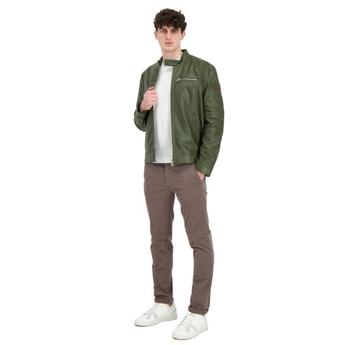 GIACCA IN PELLE SAGUARO