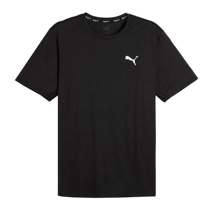 PUMA T SHIRT VELOCITY RUN FAVORITE 049867901 01 BLACK Maglia Abbigliamento Running Sport