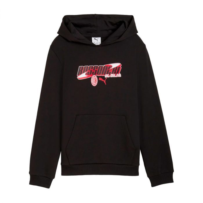 PUMA FELPA CON CAPPUCCIO FTBLCULTURE MILAN BAMBINO