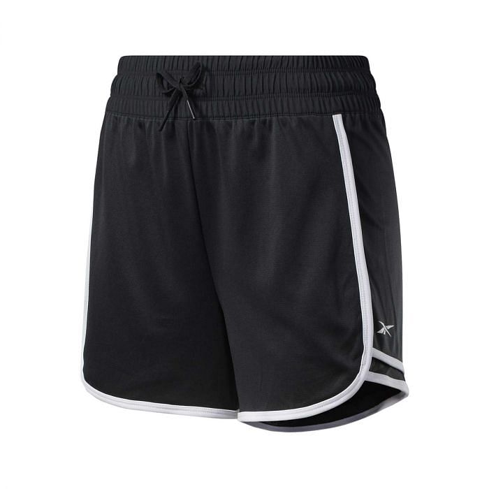 REEBOK SHORT KNIT DONNA 043066101 BLK BLACK Pantaloni Abbigliamento Training e Palestra Sport