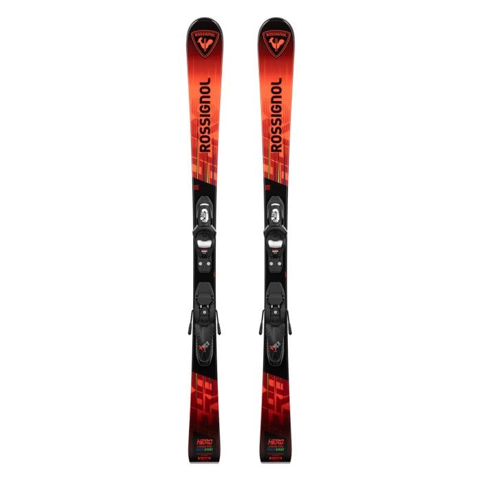ROSSIGNOL - HERO JR CON ATTACCO XPRESS 7 BAMBINO - 049986401_RDBLK
