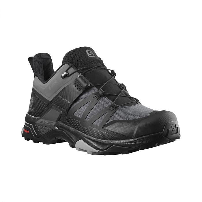 SALOMON X ULTRA 4 GTX 049294401 5100 MAGNET BLACK Trekking Basse Scarpe Montagna Sport