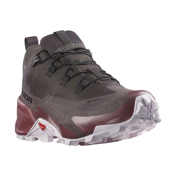 SALOMON CROSS HIKE GTX 2 DONNA 047045801 6300 SHALE GINGER Trekking Basse Scarpe Montagna Sport