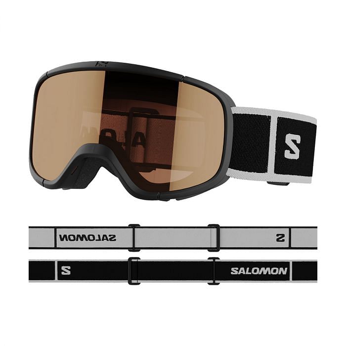 SALOMON - MASCHERA LUMI FLASH BAMBINO - 048213101_BKUNI - BK/UNIV T ORAN - Maschere e occhiali - Sci - Sport
