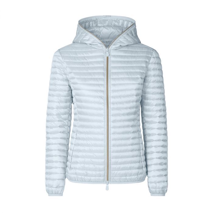 Duck Donna Piumino Save The Duck Grigio SAVE THE DUCK PIUMINO CON