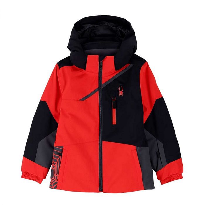 SPYDER COMPLETO GIACCA LEADER PANTALONI PROPULSION BAMBINO 047523301 620 VOLCANO BLACK Completo Abbigliamento Sci Sport