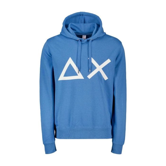 SUN 68 FELPA CON CAPPUCCIO MACRO LOGO 049112901_56 AVIO