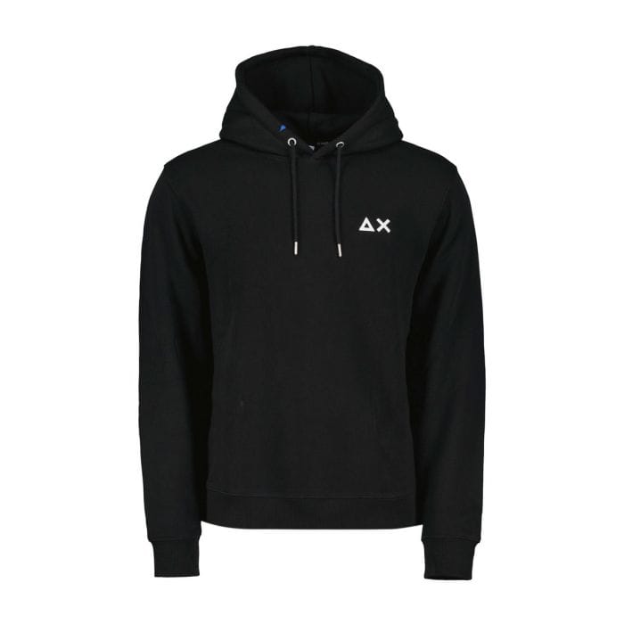 SUN 68 - FELPA CON CAPPUCCIO BASIC - 048095601_11 - NERO - Felpe