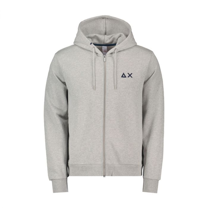 SUN 68 FELPA FULL ZIP CON CAPPUCCIO BASIC 050073301_34