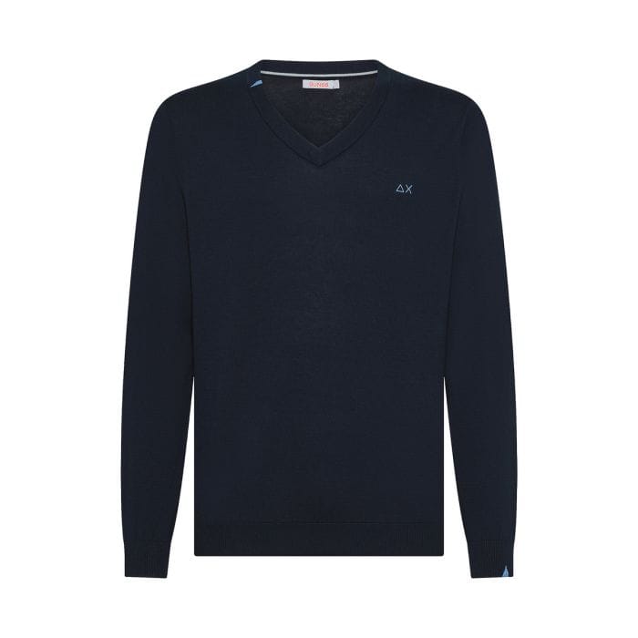HACKETT LONDON GOLF Maglione in maglia a maniche lunghe con scollo a V in cotone da