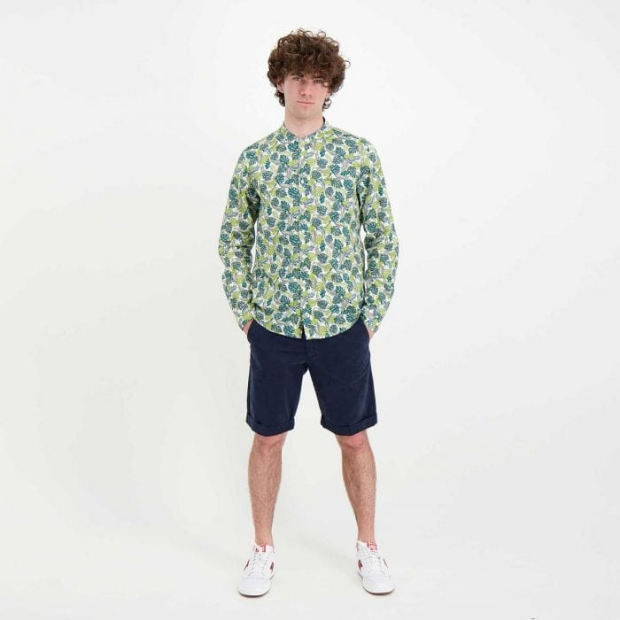 SUN 68 CAMICIA COLLO COREANA 044863501_8805 FLOREALE