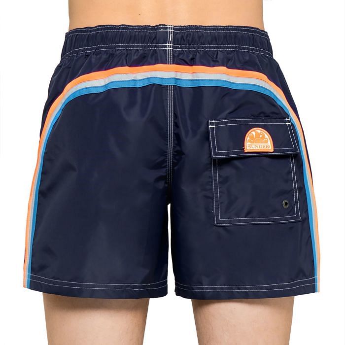 SUNDEK BOXER CORTO CON ELASTICO 038288001 586 DARK BLU Boxer Mare Uomo Moda