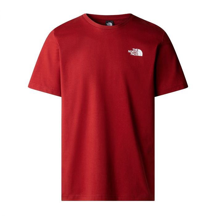 THE NORTH FACE T SHIRT REDBOX 048872401 POJ IRON RED T shirt Street Style Uomo Moda