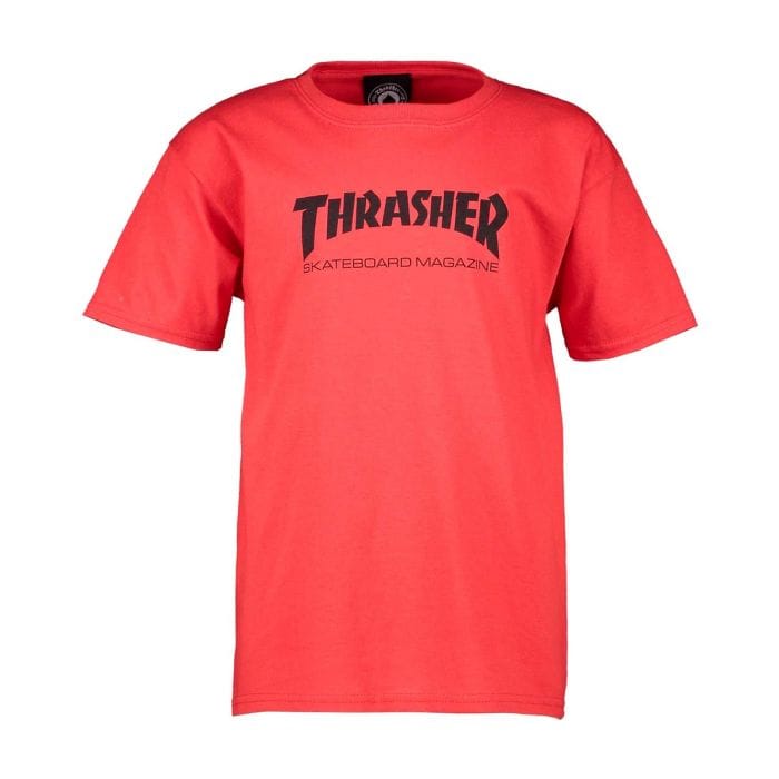 THRASHER T-SHIRT SKATE MAGAZINE BAMBINO 042805801_RED RED