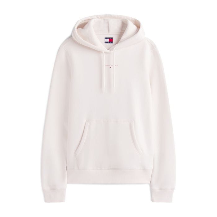 TOMMY JEANS - FELPA CAPPUCCIO LINEAR LOGO DONNA - 051684801_YBH ...