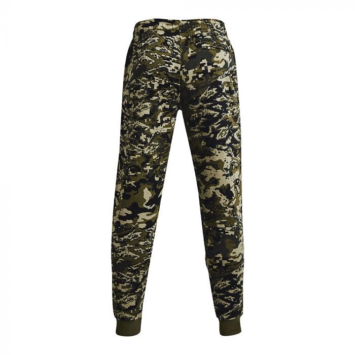 UNDER ARMOUR JOGGER RIVAL FLEECE CAMO 045232501 390 MARINE OD GREEN Felpe Abbigliamento Training e Palestra Sport
