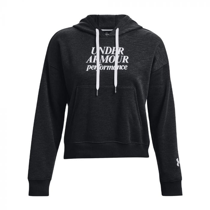 UNDER ARMOUR FELPA CON CAPPUCCIO ESSENTIAL SCRIPT DONNA