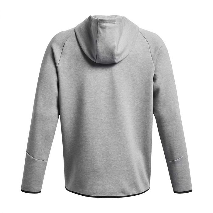 UNDER ARMOUR FELPA FULL ZIP CON CAPPUCCIO UNSTOPPABLE FLEECE 047560501 011 MOD GRAY Felpe Abbigliamento Training e Palestra Sport