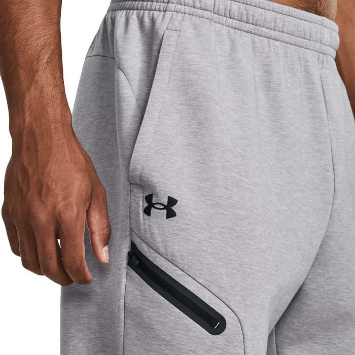 UNDER ARMOUR PANTALONI JOGGER UNSTOPPABLE FLEECE 047560801 011 MOD GRAY Pantaloni Abbigliamento Training e Palestra Sport