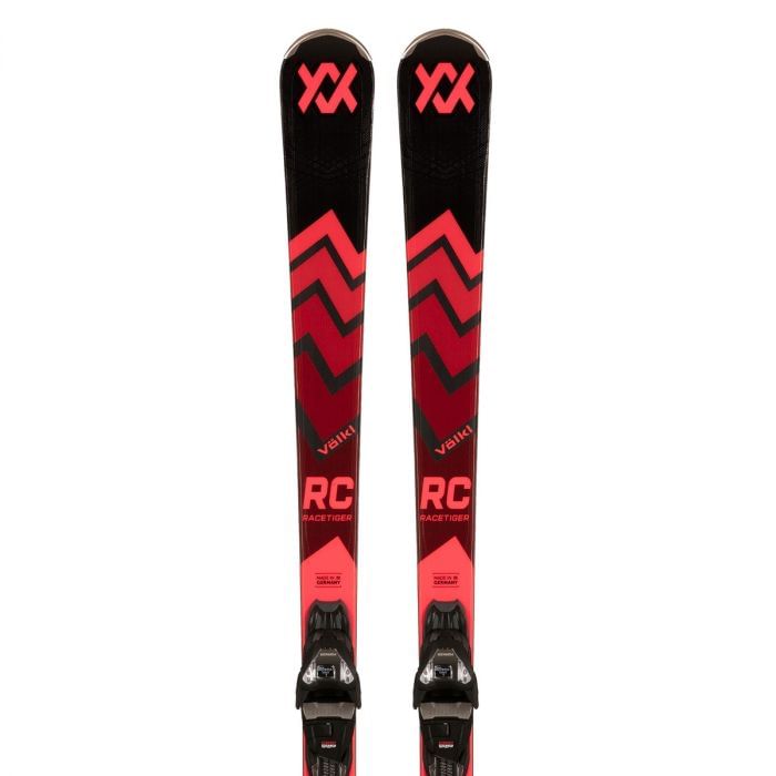 VOLKL - RACETIGER RC BLACK+VMOTION 12 GW BLACK/RED - 050805001_BLK