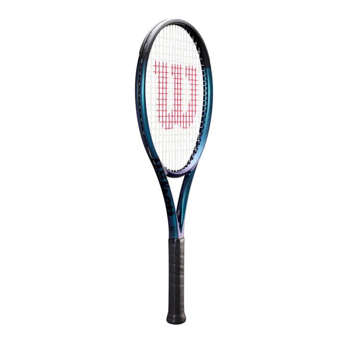 Wilson Ultra 100 V4.0 Racchetta Da Tennis, Peso 300,5g, Piatto 655,2 Cm², Nuova Geometria Telaio, Colore Blu Opaco