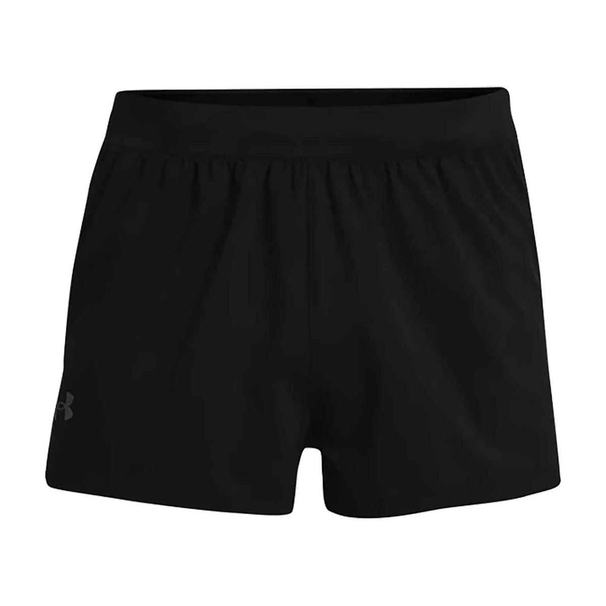 UNDER ARMOUR SHORT LAUNCH RUN SPLIT 042857401 001 BLACK Pantaloni Abbigliamento Running Sport