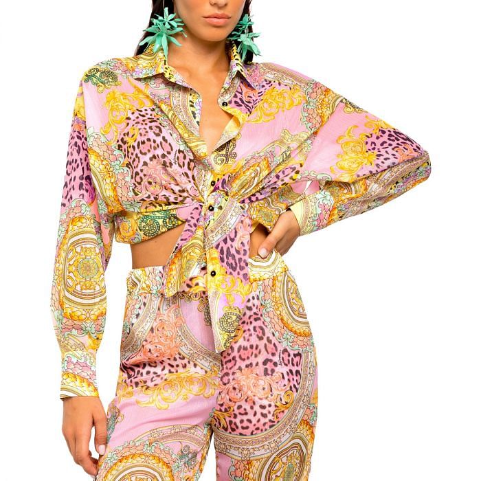 Camicia corta donna sales