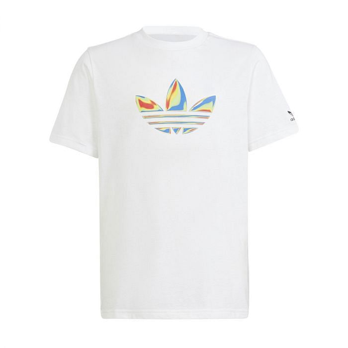 T SHIRT LOGO MULTICOLOR BAMBINO