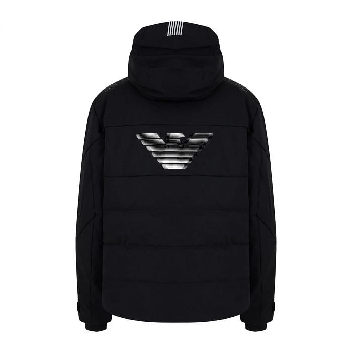 EA7 EMPORIO ARMANI GIACCA KITZBUHEL PROTECTUM DOWN 047911601 1200 BLACK Giacche Abbigliamento Sci Sport