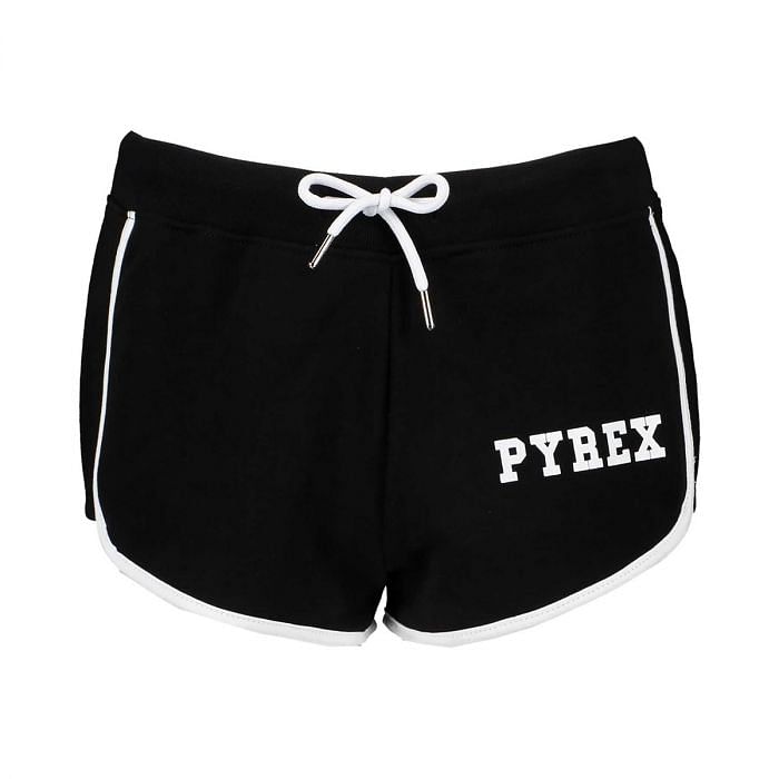 PYREX SHORT BASIC BAMBINA 040368001 110 NERO Pantaloni Corti Abbigliamento Bambino Moda