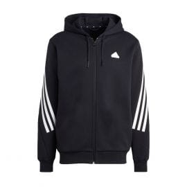 ADIDAS FELPA FULL ZIP CON CAPPUCCIO STRIPES