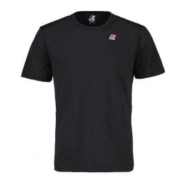 K-WAY T-SHIRT SERIL TRAVEL PACKABLE 049248501_USY BLACK T