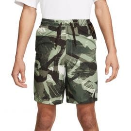 NIKE SHORT DRI FIT FORM 9 048943801 386 OIL GREEN VELVE Pantaloni Abbigliamento