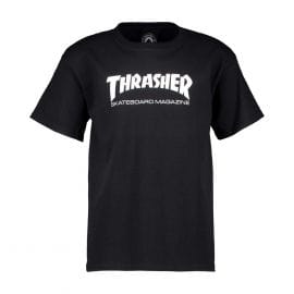 THRASHER T-SHIRT SKATE MAGAZINE BAMBINO 042805701_BLACK