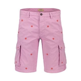 40weft 1248 Bermuda Cargo Nick Con Ricami Casual Uomo