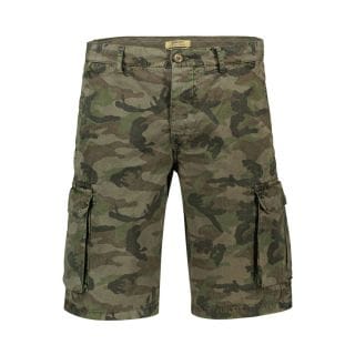 40weft 1746 Bermuda Cargo Nick Fantasia Camo Casual Uomo