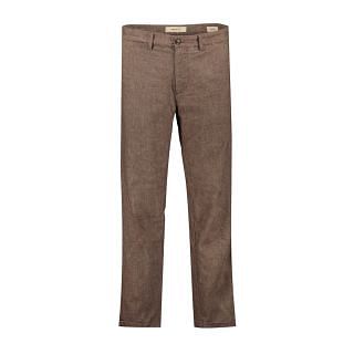 40weft 2108 Pantaloni Relaxed David Cotone E Lino Casual Uomo