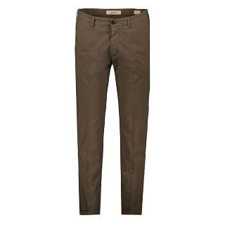 40weft 2116 Pantalone Chino In Popline Stretch Lenny Casual Uomo