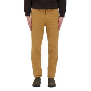 40weft 2383 Pantalone Chino Moleskin Diagonal Wawe  Lenny Casual Uomo