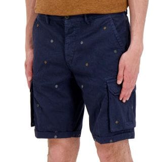 40weft 2647 Bermuda Cargo Nick Fiore Ricamato Casual Uomo