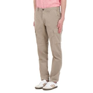 40weft 2657 Pantalone  Cargo Gabardina Stretch Aiko Casual Uomo