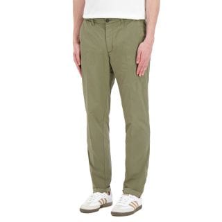 40weft 2664 Pantalone Chino In Popline Stretch Lenny Casual Uomo