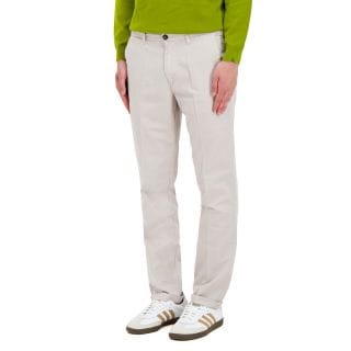 40weft 2706 Pantalone Chino Cotone Lino Lenny Casual Uomo