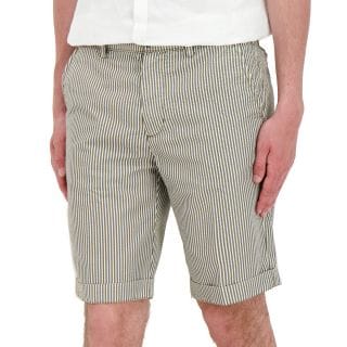 40weft 2723 Bermuda Sergent Be Seersucher Cv Casual Uomo