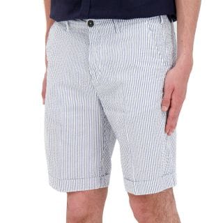 40weft 2731 Bermuda Sergent Be Seersucher Cv Casual Uomo