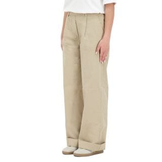 40weft 2784 Pantalone Flaire In Popline Stretch Raissa Donna Casual Donna