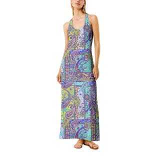 4giveness 126wcual6128 Abito Lungo In Jersey Donna Mare Donna