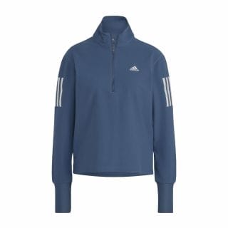 Adidas Hl1461 Felpa Mezza Zip Aeroready Donna Abbigliamento Running Donna