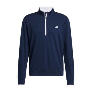 Adidas Iu4511 Felpa 1/4 Zip Core Abbigliamento Golf Uomo